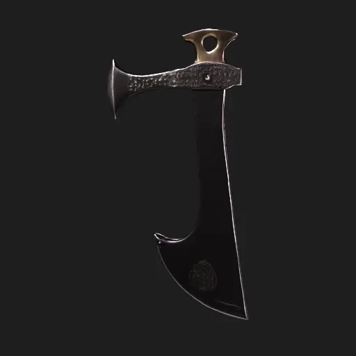 The Curator's Enigma Axe